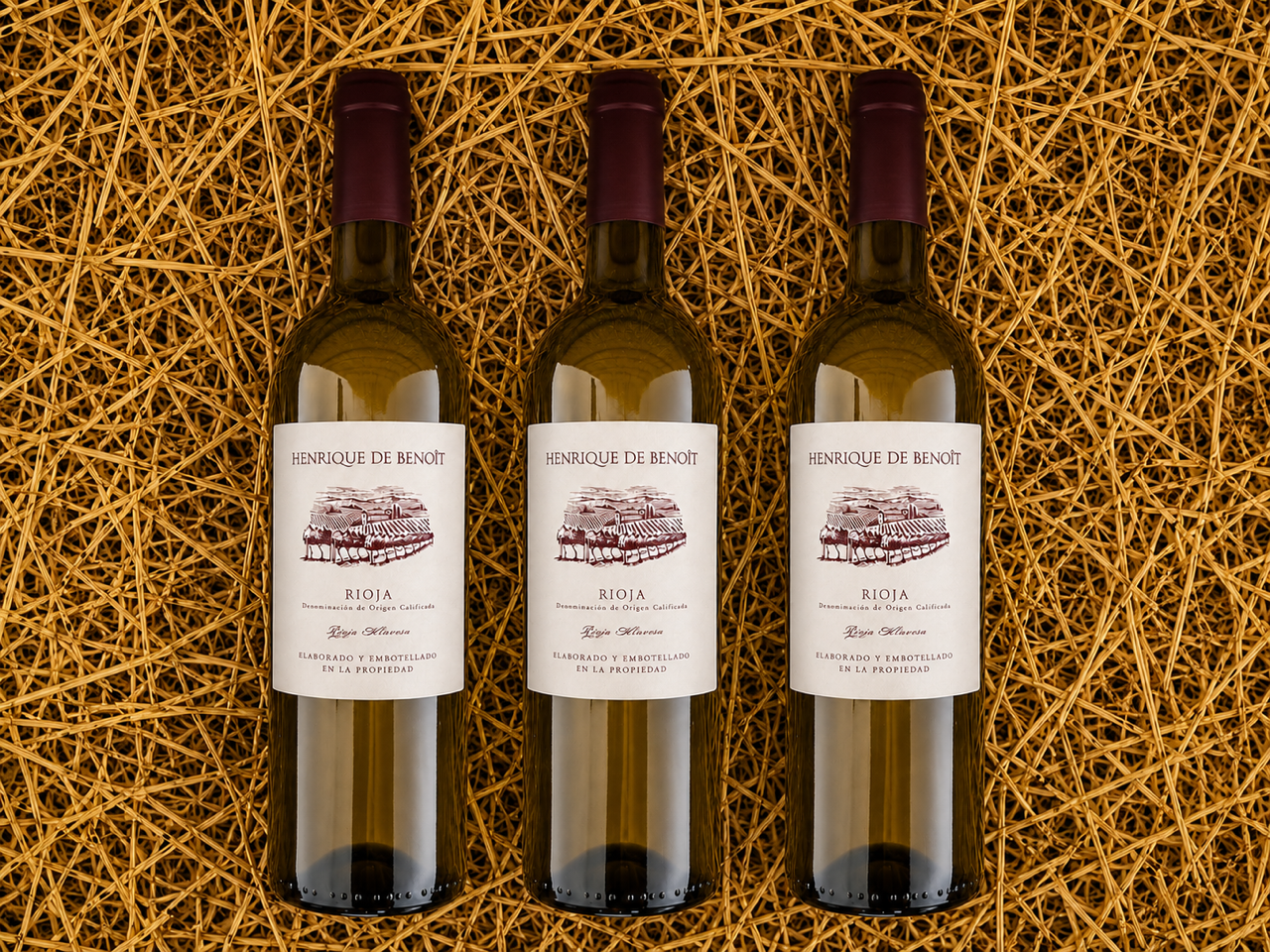 COLECCIÓN LOS GALLEGOS 2025 CAJA DE TRES BOTELLAS HENRIQUE DE BENOÎT