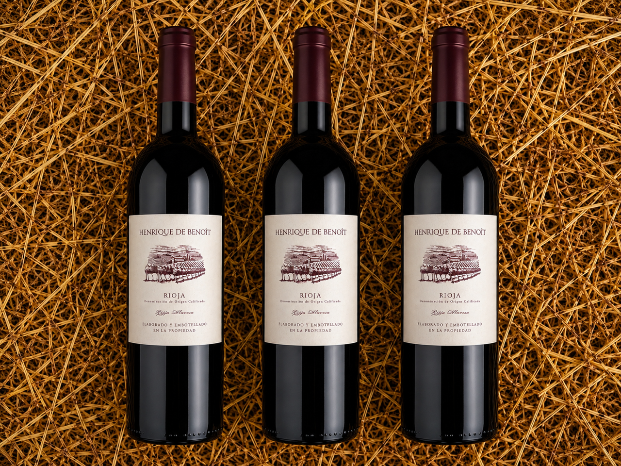 COLECCIÓN LAS ELADIAS 2022 CAJA DE TRES BOTELLAS HENRIQUE DE BENOÎT