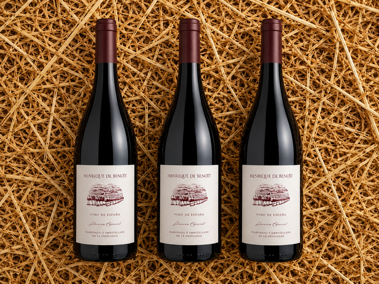 COLECCIÓN LOS ROMERALES 2020 CAJA DE TRES BOTELLAS HENRIQUE DE BENOÎT