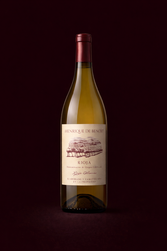 Viura 100% 
Vino de Parcela Las Mercedes.
Añada 2023.
Viñedos viejos con más de 75 años de edad, situados en las cabezadas de la viña, en el pueblo de Labastida.
Elevado en barrica al estilo francés para expresar toda su identidad. 
Vino de sierra con aromas a romeros y tomillos y terruño rodeado de bosque.
Labastida pueblo de Álava donde el vino se ama y se respeta.
La identidad del terruño y de la bodega familiar.