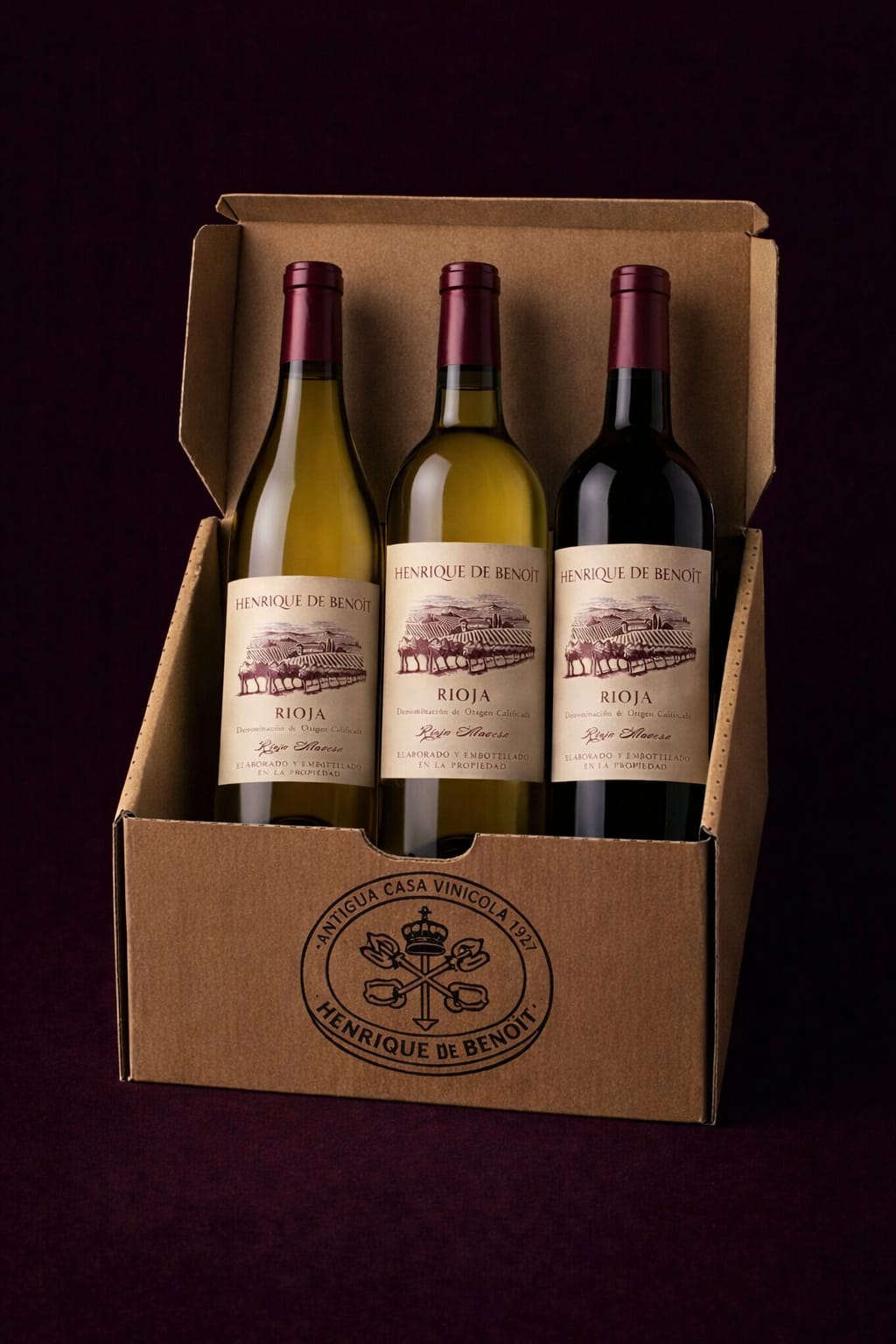 Colección de vinos de pueblo Labastida Rioja Alavesa bodega Henrique de Benoit
